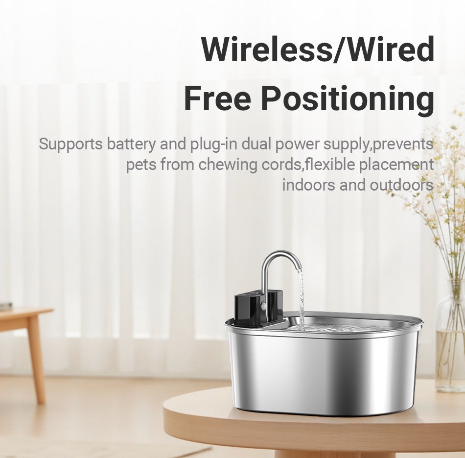 Stainless Steel Water Fountain with sensor-Rojeco