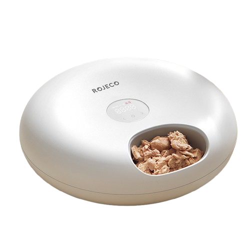 6-Meal Smart Automatic Feeder – Wi-Fi, App+ Cooling Ice Packs-Rojeco