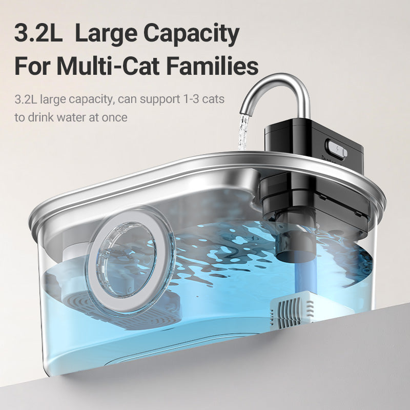 Stainless Steel Water Fountain with sensor-Rojeco