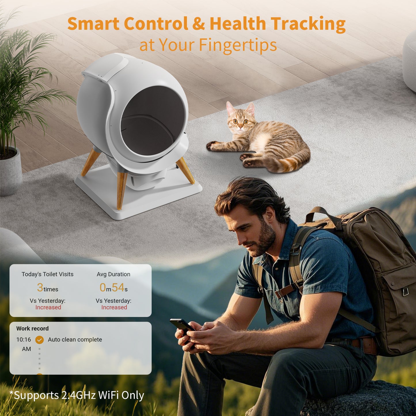 Smart Litter Box - XL - Honeyguardian