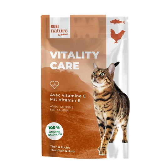 Bubimex Premium wet food for cats, Vitality Care-Tuna and chicken, pouch 70g