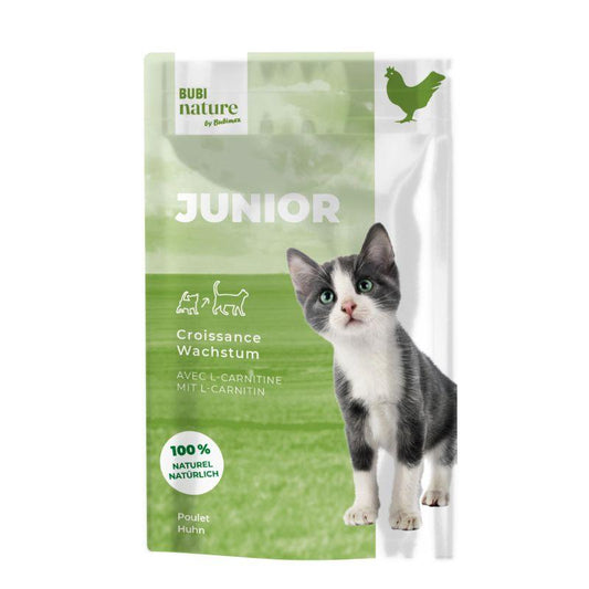 Bubimex Premium wet food for kittens, Junior-Chicken legs, pouch 70g