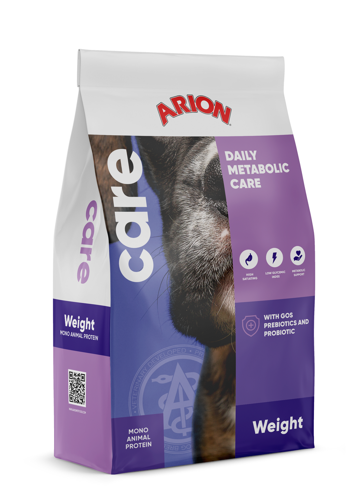 ARION Care Weight — წონის მატებისადმი მიდრეკილი ძაღლებისთვის (2კგ)