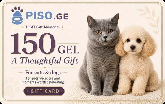 Piso.ge სასაჩუქრე ბარათი