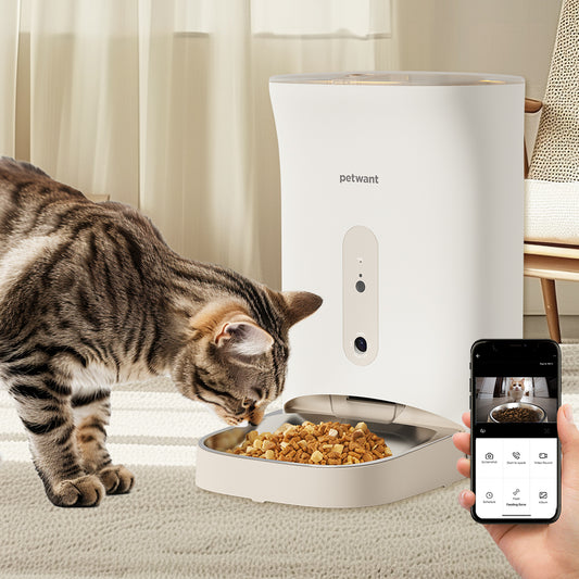 Automatic Pet Feeder with Camera, WIFI-Petwant
