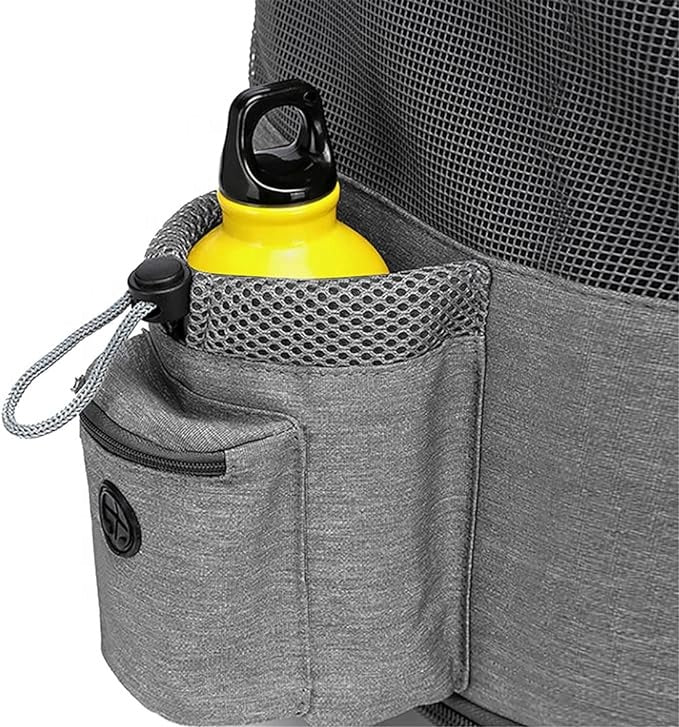Luxury Wheeled Pet Carrier Backpack & Travel Trolley
