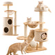 Luxury Large Wooden Cat Tree-with scratcher ball