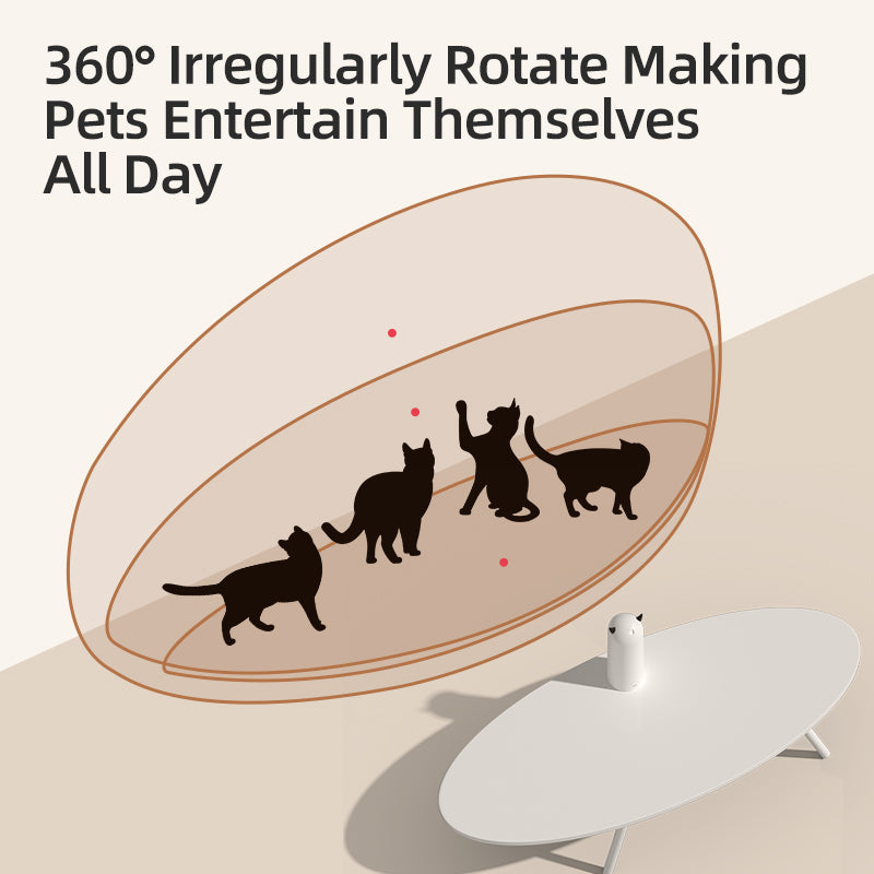 Smart Laser Toy – Dual Power-Rojeco